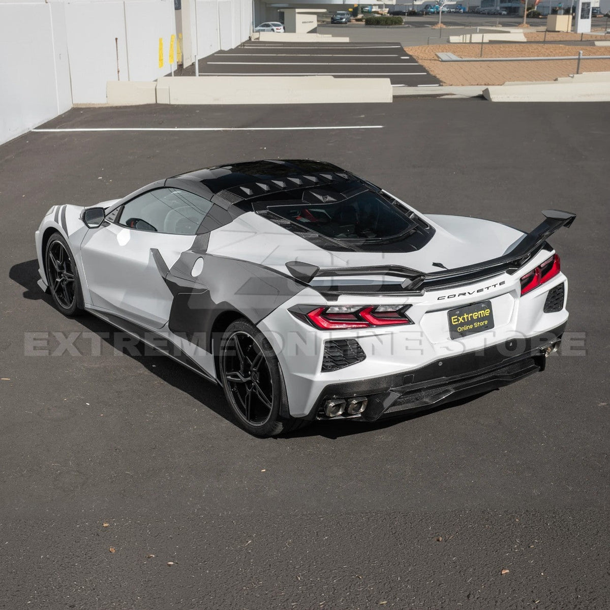 Chevrolet Corvette C8 Rear Roof Vortex Generators image 23