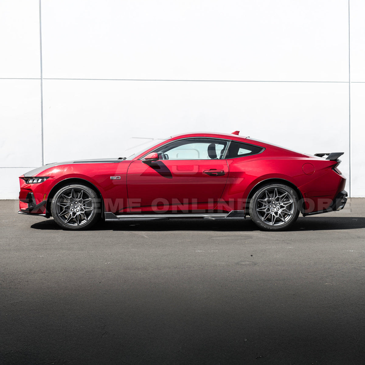 2024+ Ford Mustang DRY CARBON FIBER Fender Flares Mud Flap image 7