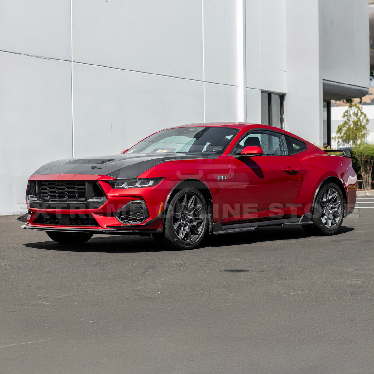 2024+ Ford Mustang DRY CARBON FIBER Fender Flares Mud Flap image 9
