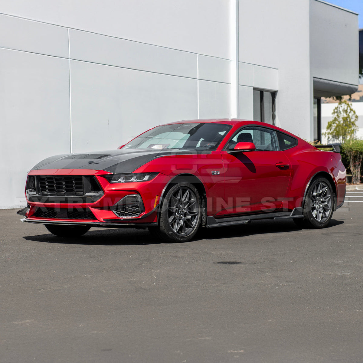 2024+ Ford Mustang DRY CARBON FIBER Fender Flares Mud Flap image 41