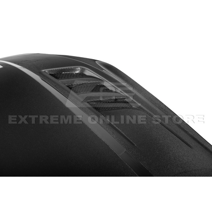 2018-23 Ford Mustang Terminator Style Front Vented Bumper Hood image 27