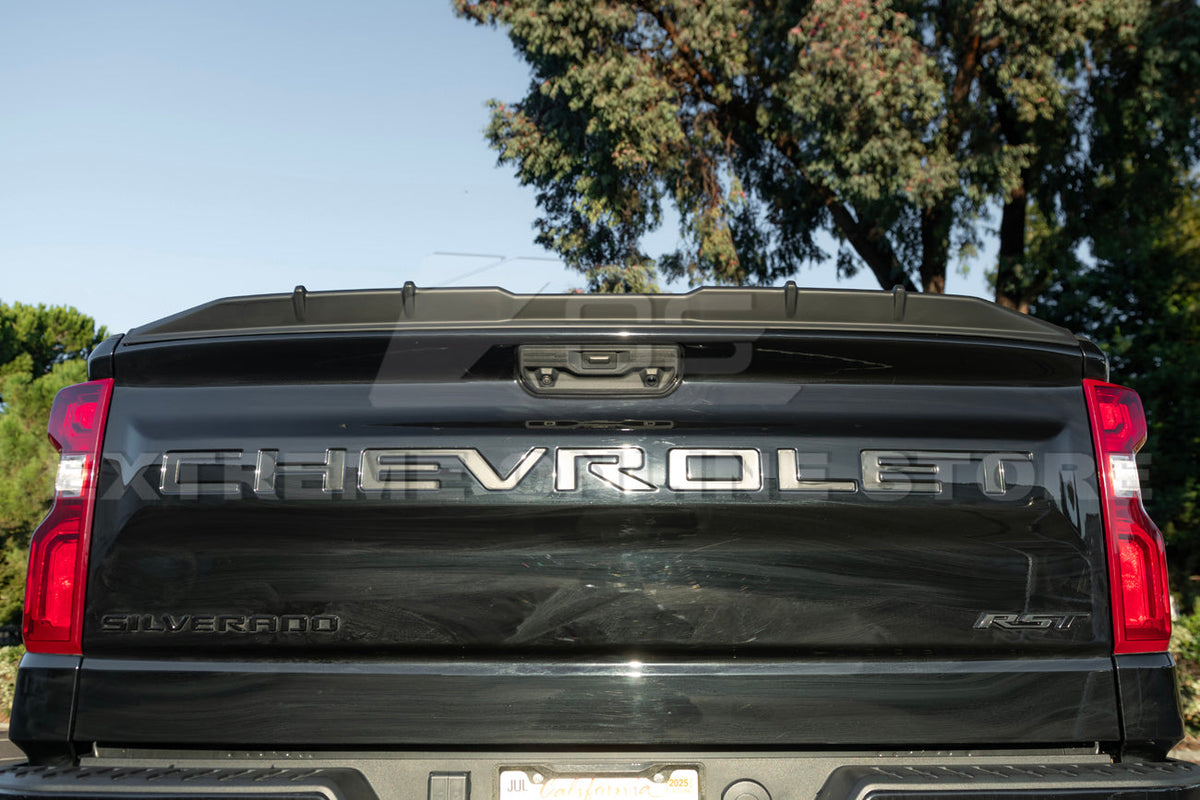 2019-Up Silverado Sierra 1500 Rear Tailgate Spoiler image 4