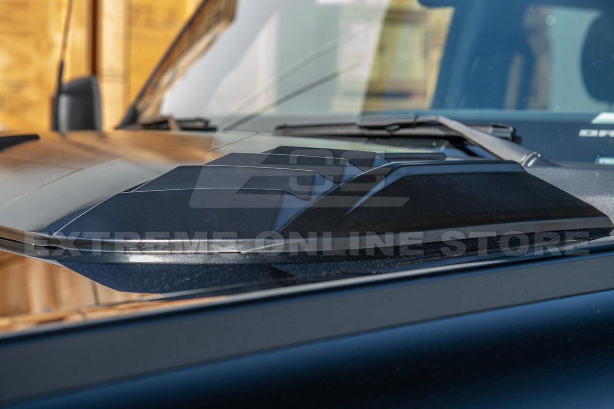 2021-Up Ford Bronco Raptor Package Front Hood Bonnet Scoop Cover image 8