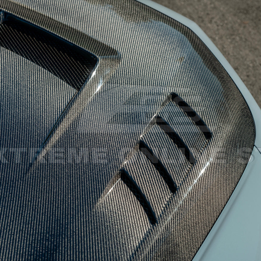 2023-Up Honda Civic FL5 Type-R | JDM Varis Style Front Hood Cover image 14