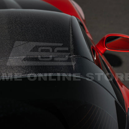 Corvette C6 Carbon Fiber Package B-Pillar / Halo Cover image 10