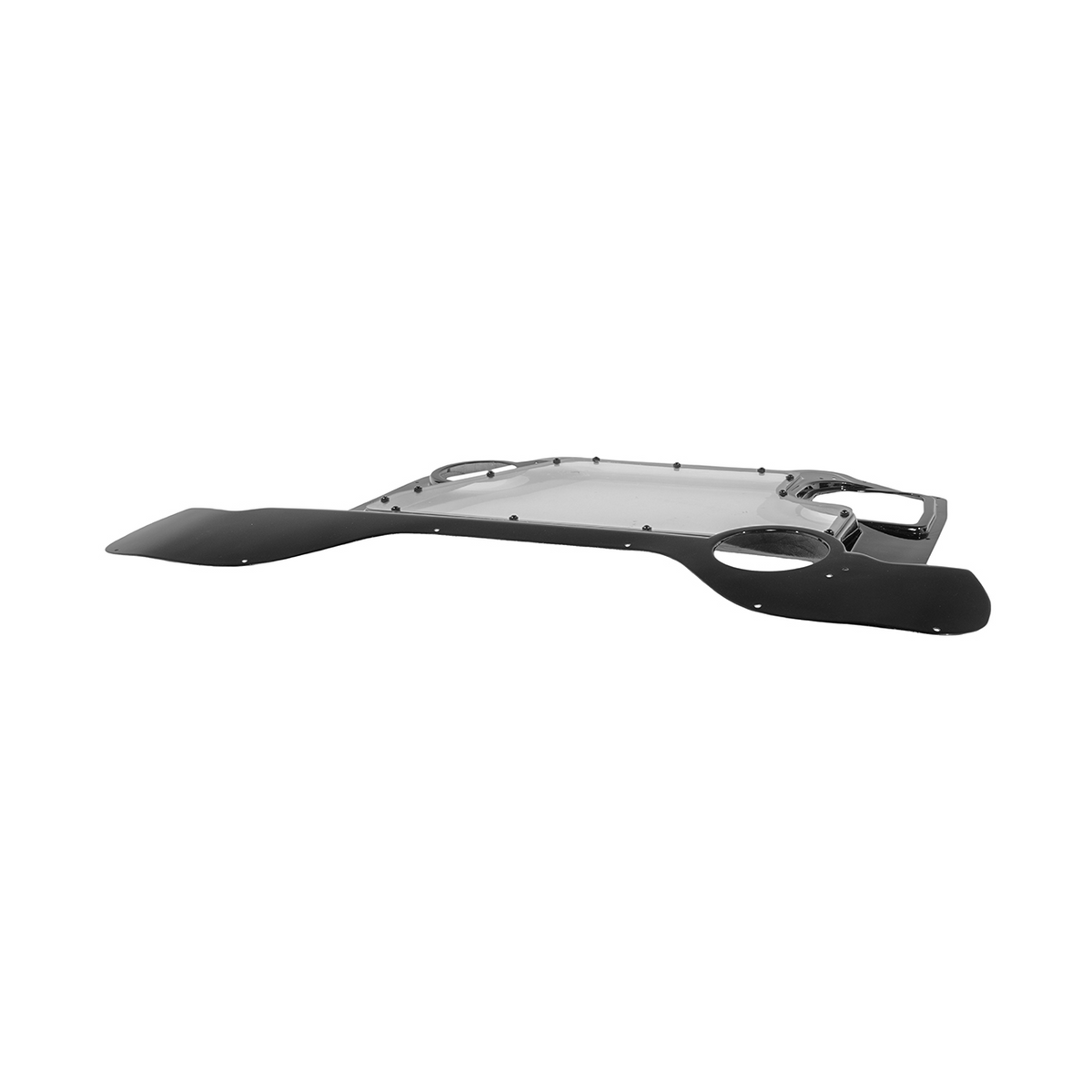 Corvette C8 E-Ray Convertible CARBON FLASH Engine Bay Panel Clear Cover image 15