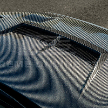 2023-Up Honda Civic FL5 Type-R | JDM Varis Style Front Hood Cover image 15