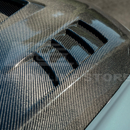 2023-Up Honda Civic FL5 Type-R | JDM Varis Style Front Hood Cover image 16