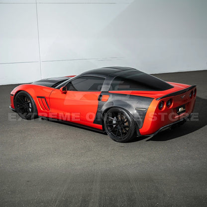 Corvette C6 Carbon Fiber Package B-Pillar / Halo Cover image 6