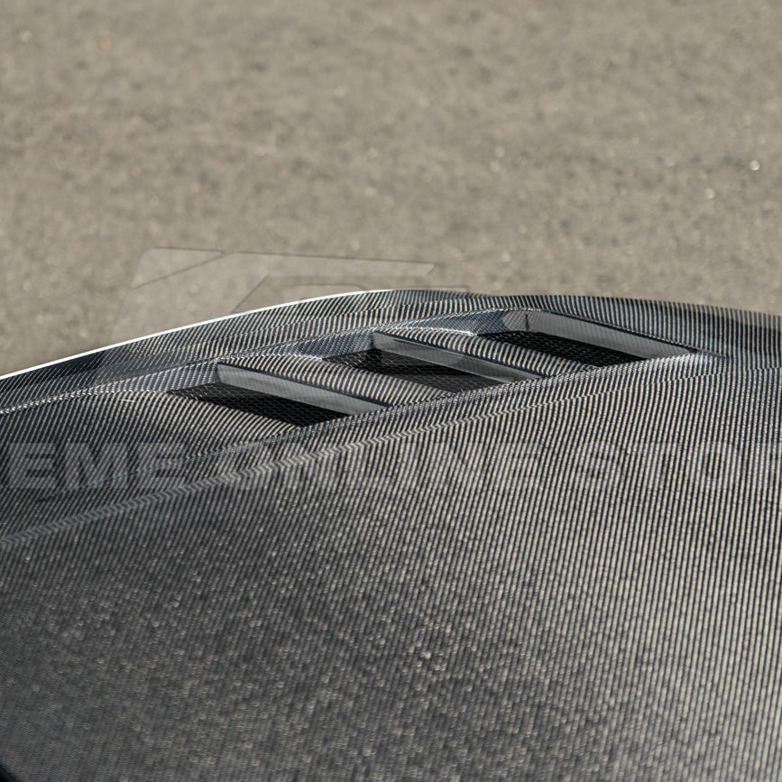 2018-23 Ford Mustang Terminator Style Front Vented Bumper Hood image 15