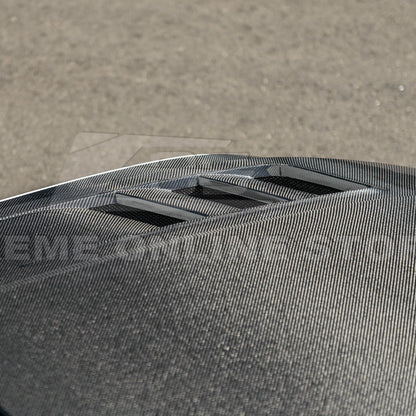2018-23 Ford Mustang Terminator Style Front Vented Bumper Hood image 15