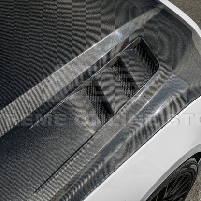 2018-23 Ford Mustang Terminator Style Front Vented Bumper Hood image 16