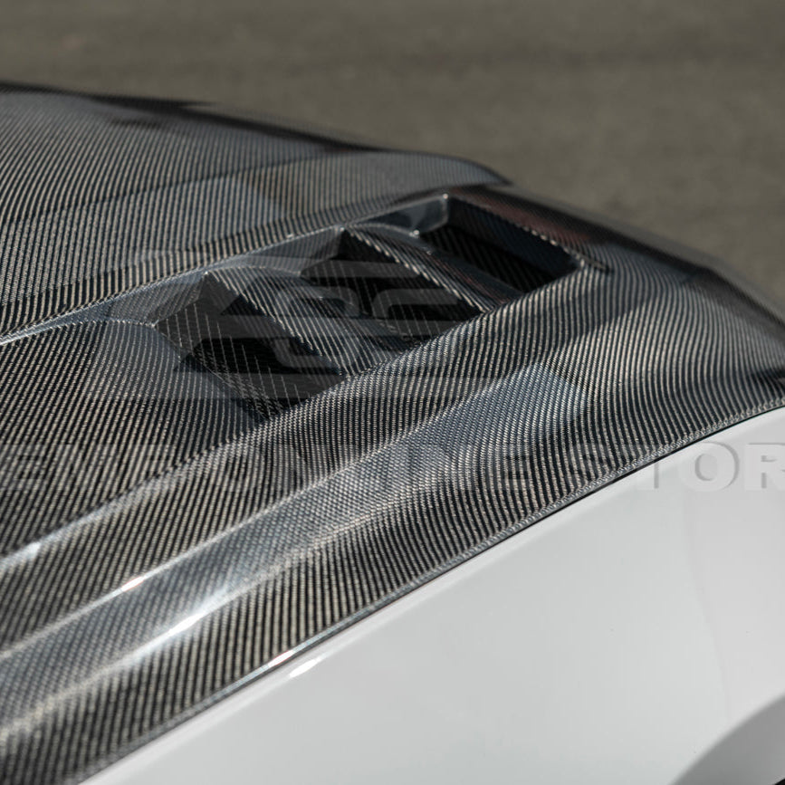 2018-23 Ford Mustang Terminator Style Front Vented Bumper Hood image 17