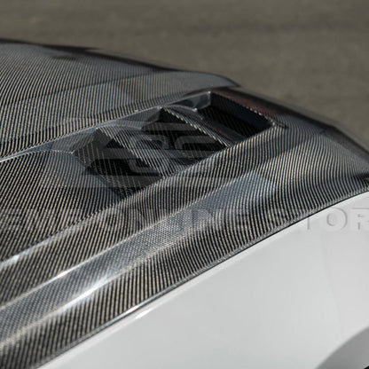 2018-23 Ford Mustang Terminator Style Front Vented Bumper Hood image 17