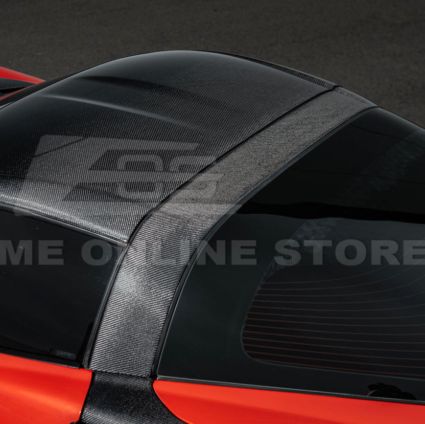 Corvette C6 Carbon Fiber Package B-Pillar / Halo Cover image 11