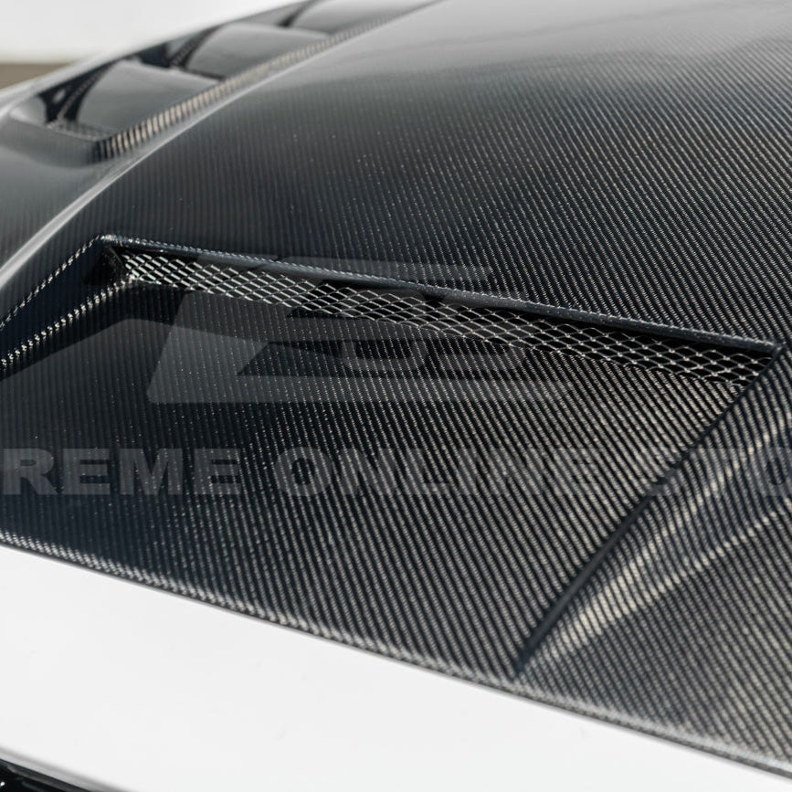 2018-23 Ford Mustang Terminator Style Front Vented Bumper Hood image 20