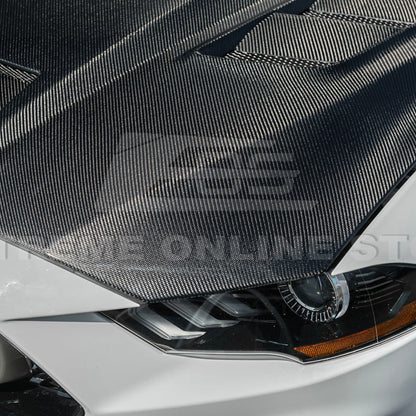 2018-23 Ford Mustang Terminator Style Front Vented Bumper Hood image 12