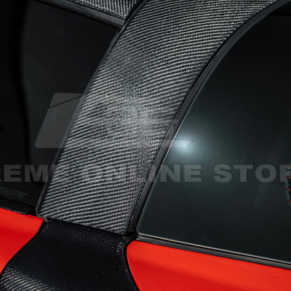 Corvette C6 Carbon Fiber Package B-Pillar / Halo Cover image 13