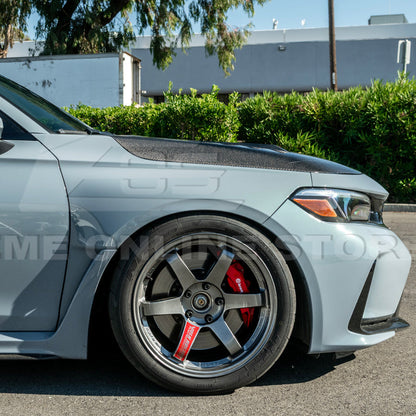 2023-Up Honda Civic FL5 Type-R | JDM Varis Style Front Hood Cover image 10