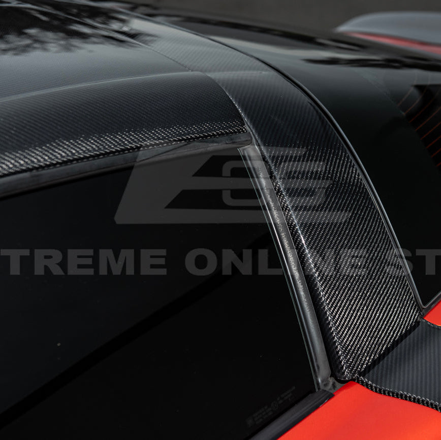 Corvette C6 Carbon Fiber Package B-Pillar / Halo Cover image 14