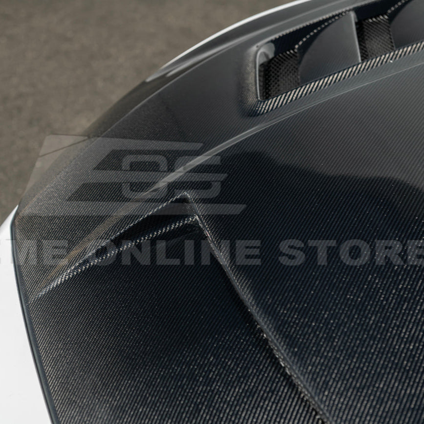 2018-23 Ford Mustang Terminator Style Front Vented Bumper Hood image 18