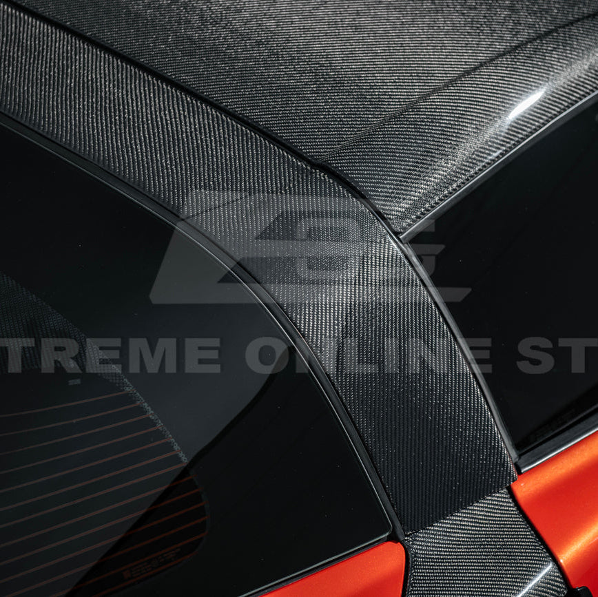 Corvette C6 Carbon Fiber Package B-Pillar / Halo Cover image 17