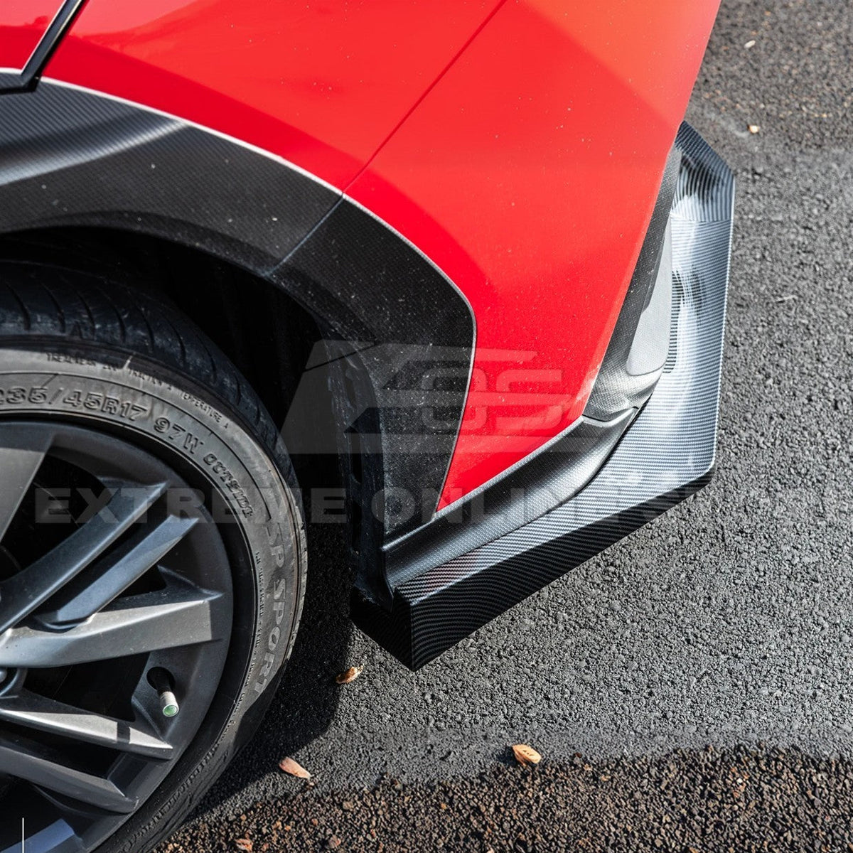 2022-Up Subaru WRX JDM CS Package Front Bumper Lip Splitter image 6