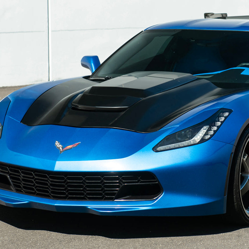 Corvette C7 Cowl Vented Extractor Hood image 19
