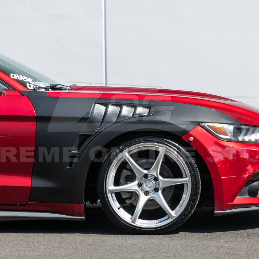 2015-17 Mustang GT500 KR Style Front Vented Fenders image 7