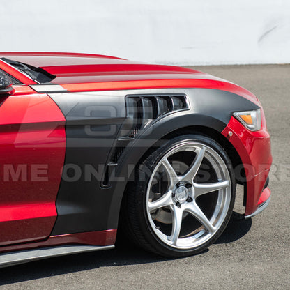 2015-17 Mustang GT500 KR Style Front Vented Fenders image 9