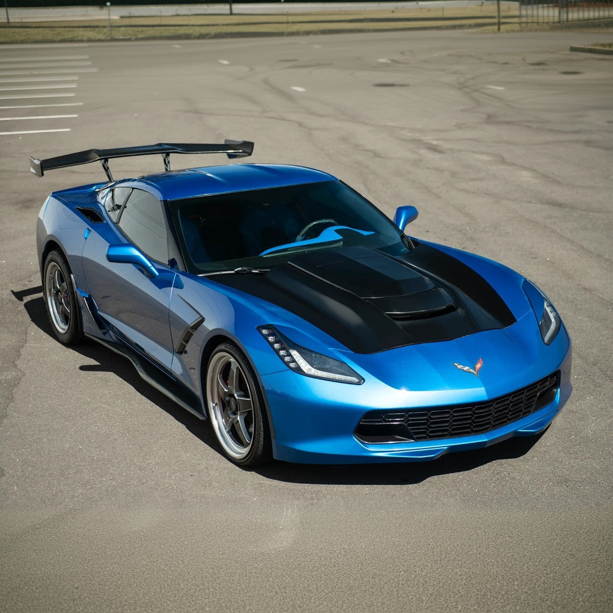 Corvette C7 Cowl Vented Extractor Hood image 22