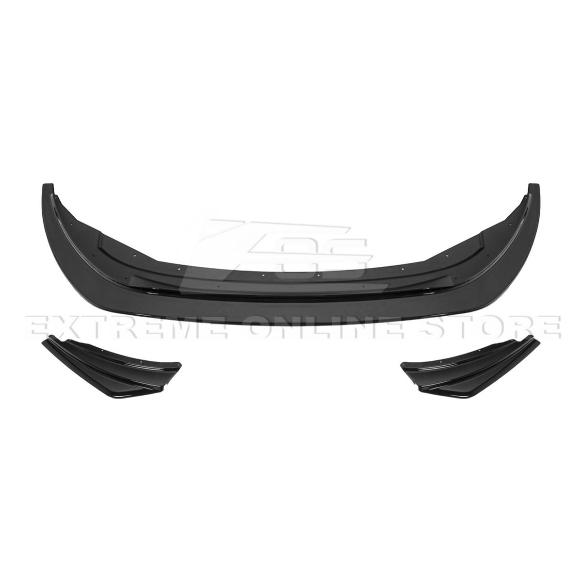 2022-Up Toyota GR86 AS Style ABS Plastic Matte Black Front Splitter Side Skirt image 14