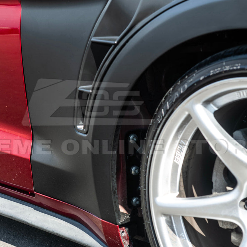 2015-17 Mustang GT500 KR Style Front Vented Fenders image 16