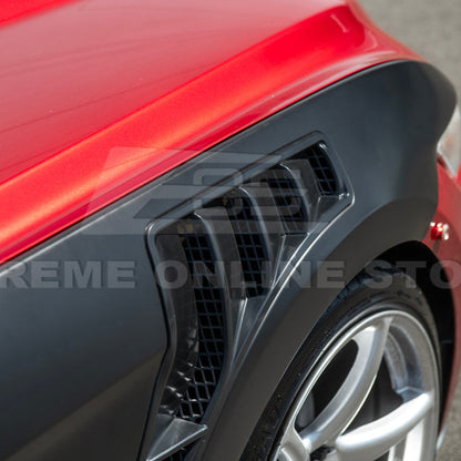 2015-17 Mustang GT500 KR Style Front Vented Fenders image 17