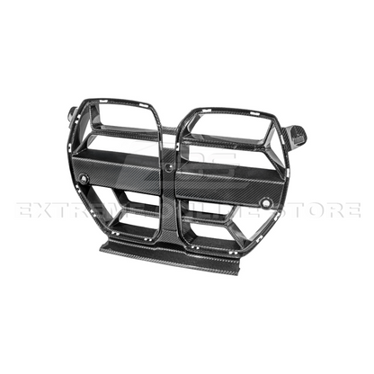 2021-Up BMW G80 M3 | G82 G83 M4 | CSL Style Carbon Fiber Front Kidney Grille image 25