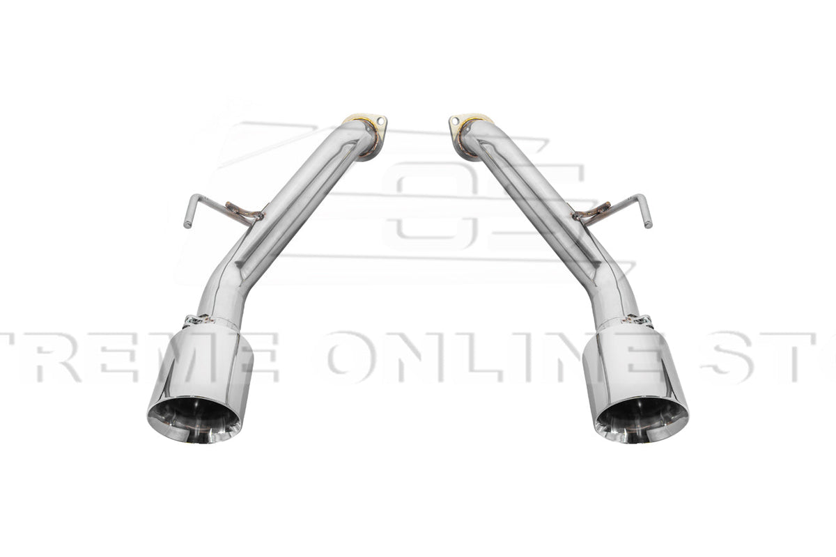 2023-Present Nissan 400Z RZ34 Stainless Steel Muffler Delete Axle Back Dual Tips Exhaust image 9