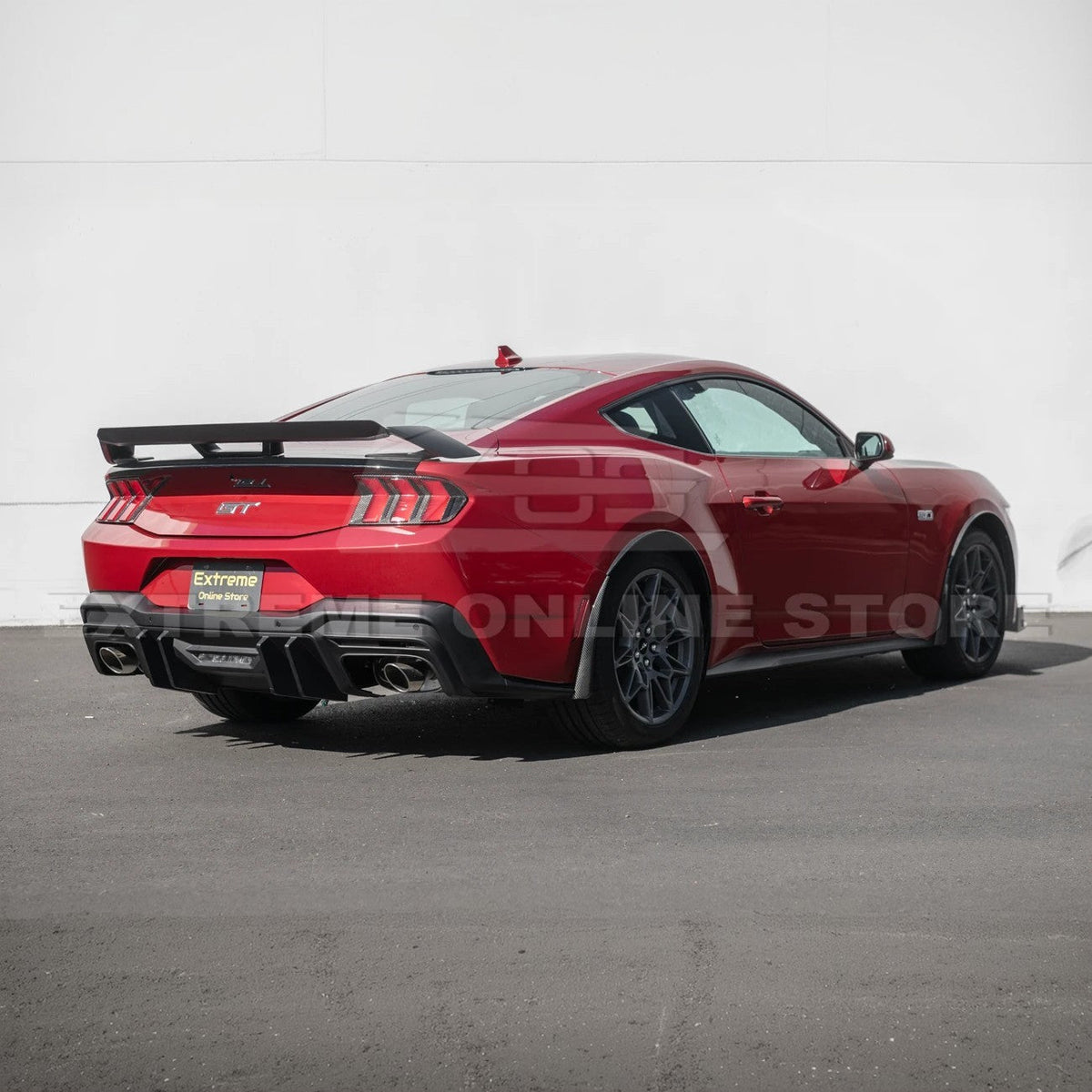2024-Up Ford Mustang Rear Trunk Wing Wickerbill Spoiler image 4