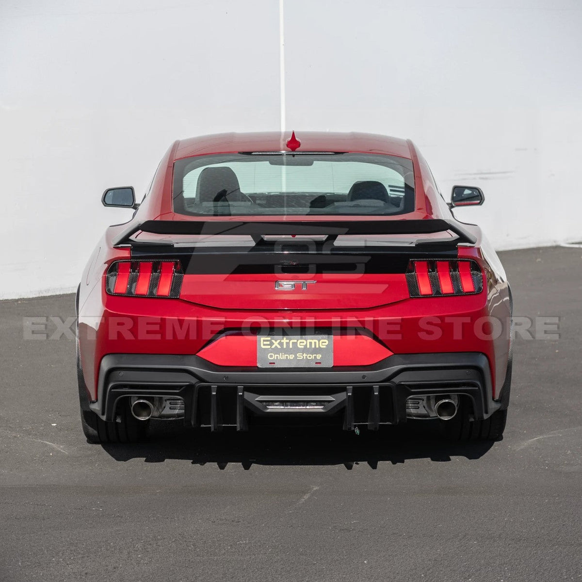 2024-Up Ford Mustang Rear Trunk Wing Wickerbill Spoiler image 6