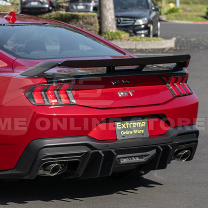 2024-Up Ford Mustang Rear Trunk Wing Wickerbill Spoiler image 9