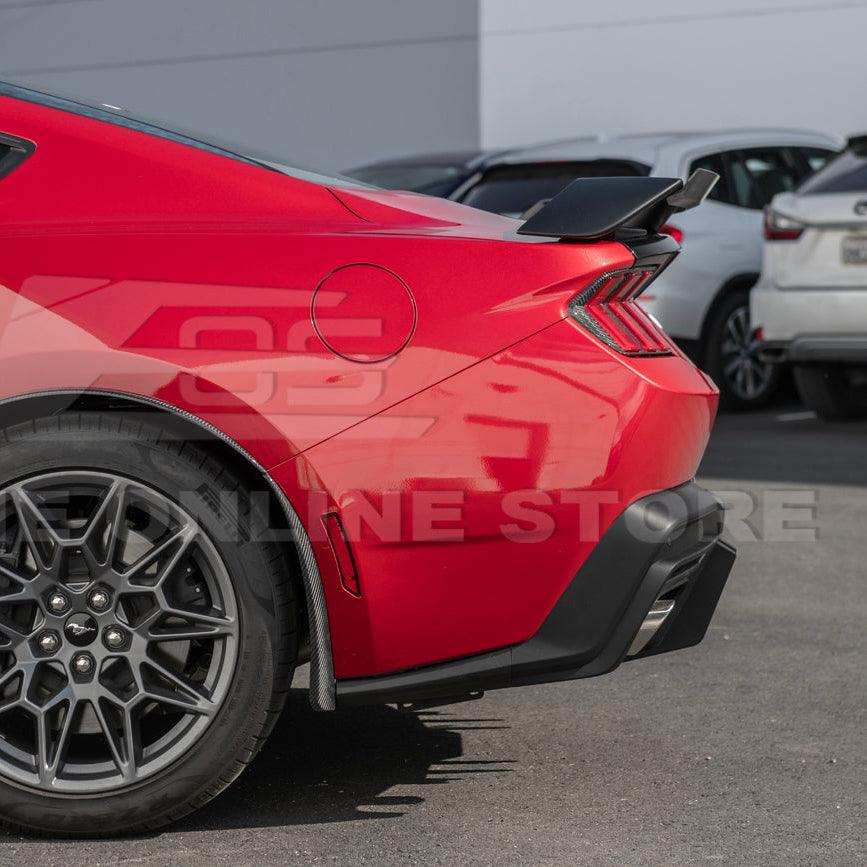 2024-Up Ford Mustang Rear Trunk Wing Wickerbill Spoiler image 10