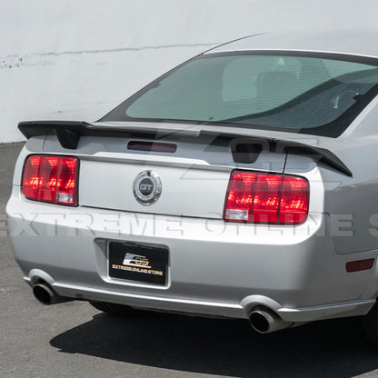 2005-09 Ford Mustang R Style Primer Black ABS Rear Trunk Wing Spoiler Lid Lip image 8