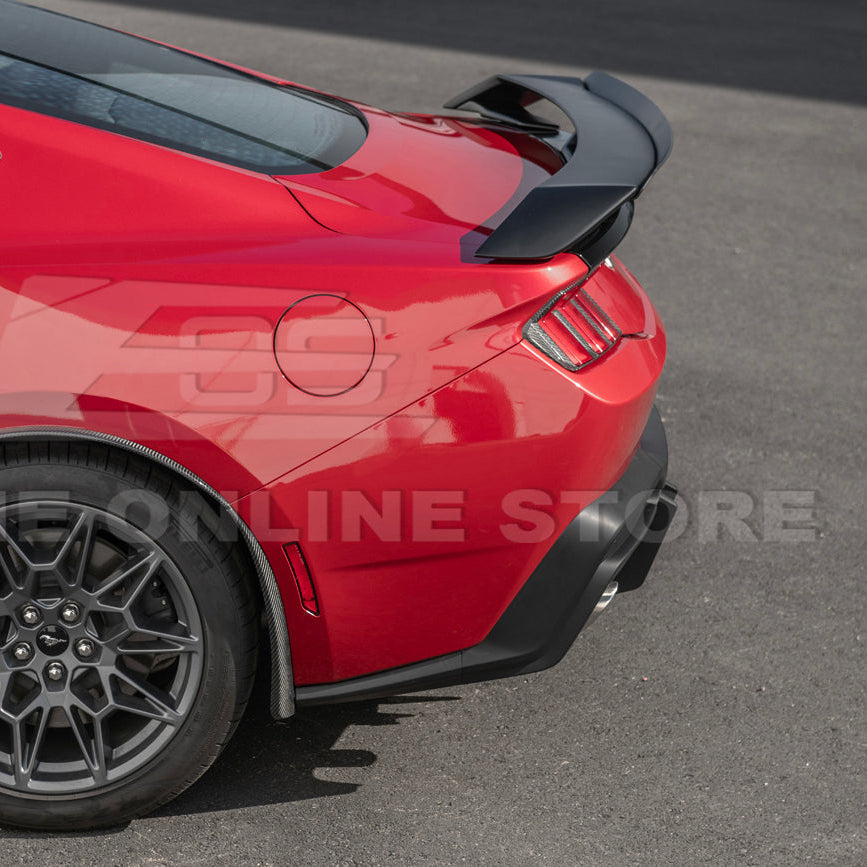 2024-Up Ford Mustang Rear Trunk Wing Wickerbill Spoiler image 11