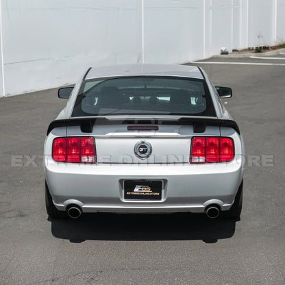 2005-09 Ford Mustang R Style Primer Black ABS Rear Trunk Wing Spoiler Lid Lip image 6