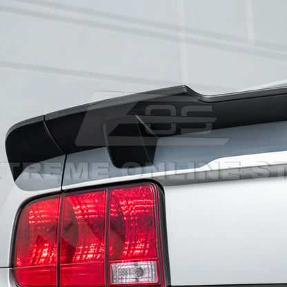 2005-09 Ford Mustang R Style Primer Black ABS Rear Trunk Wing Spoiler Lid Lip image 12