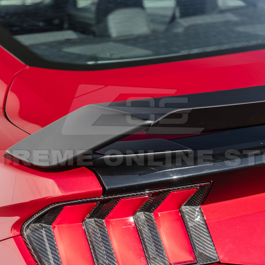 2024-Up Ford Mustang Rear Trunk Wing Wickerbill Spoiler image 16