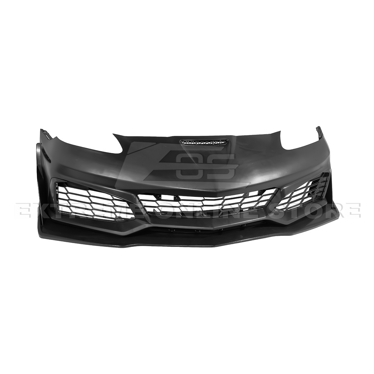 2005-13 Corvette C6 Z06 | C7 ZR1 Style Primed Front Bumper Replacement Cover image 21