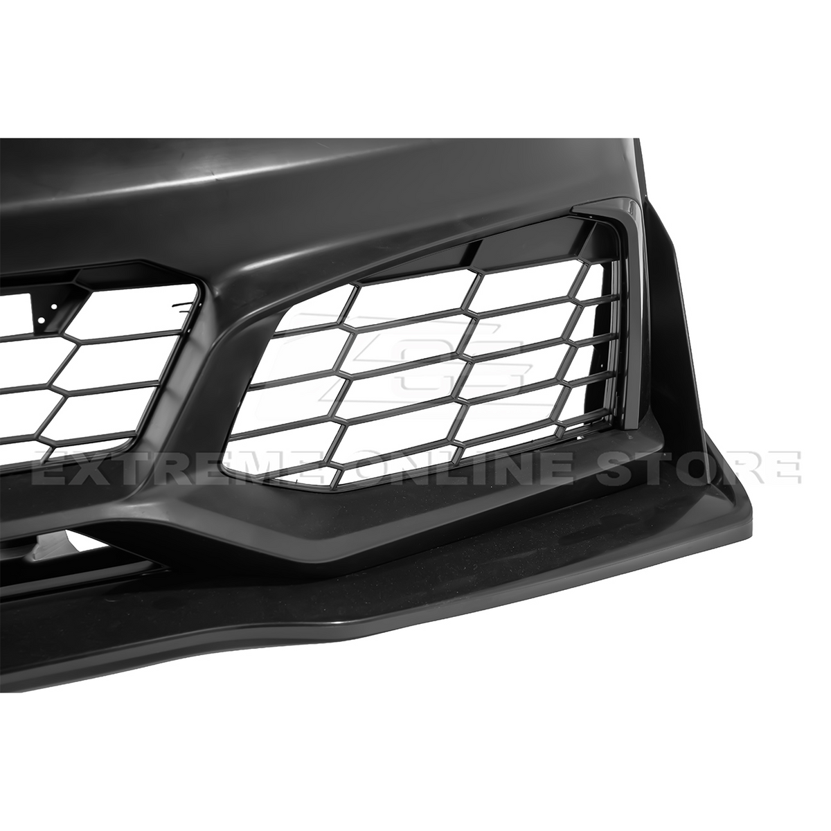 2005-13 Corvette C6 Z06 | C7 ZR1 Style Primed Front Bumper Replacement Cover image 28