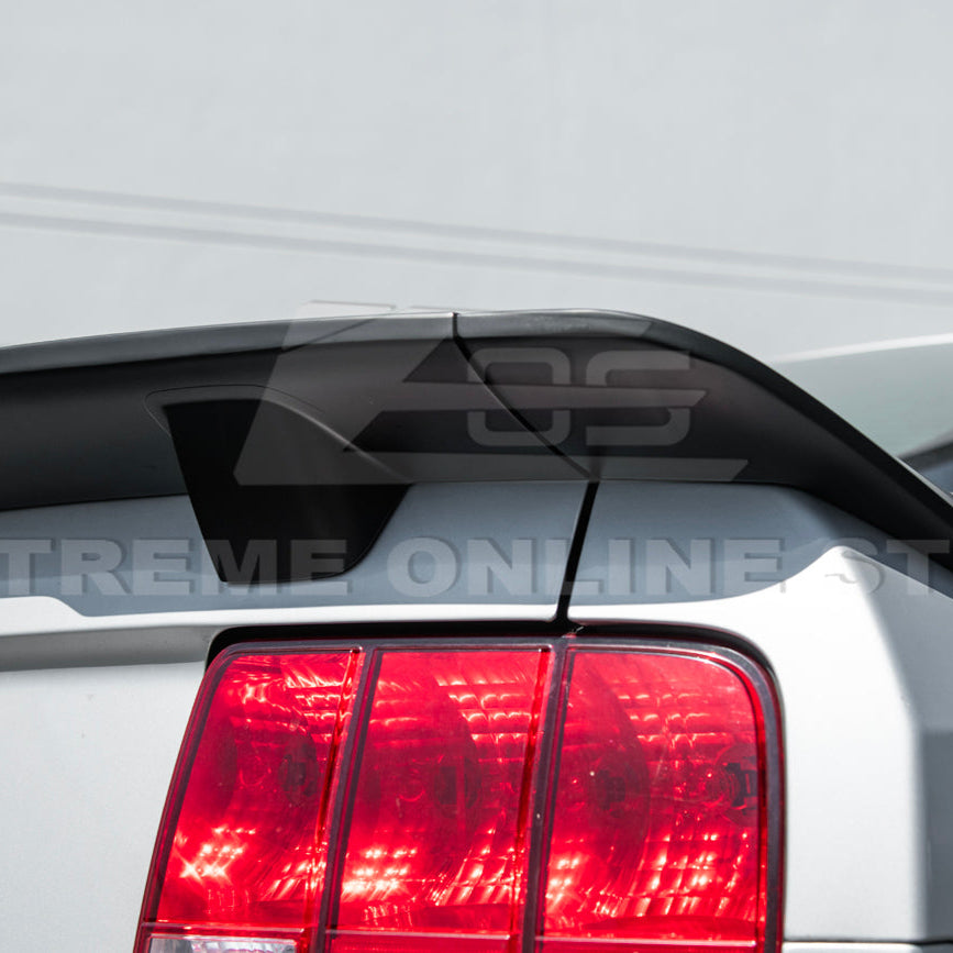 2005-09 Ford Mustang R Style Primer Black ABS Rear Trunk Wing Spoiler Lid Lip image 19