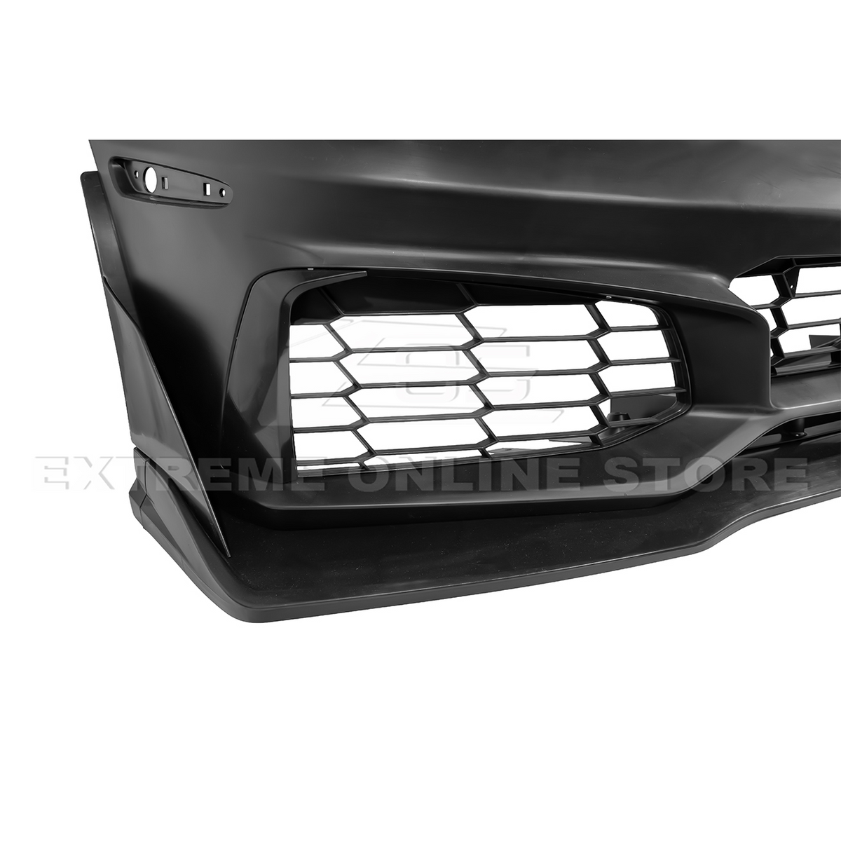 2005-13 Corvette C6 Z06 | C7 ZR1 Style Primed Front Bumper Replacement Cover image 24