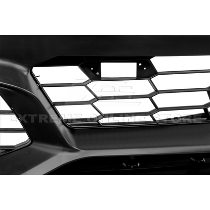 2005-13 Corvette C6 Z06 | C7 ZR1 Style Primed Front Bumper Replacement Cover image 25